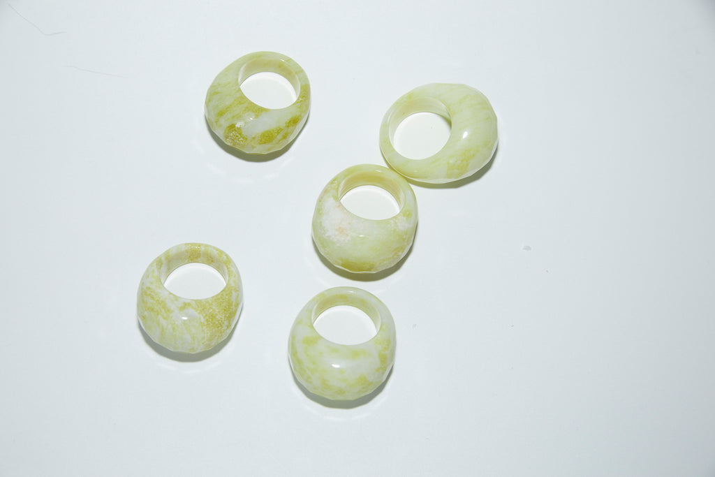 Jadeite Chunky Ring