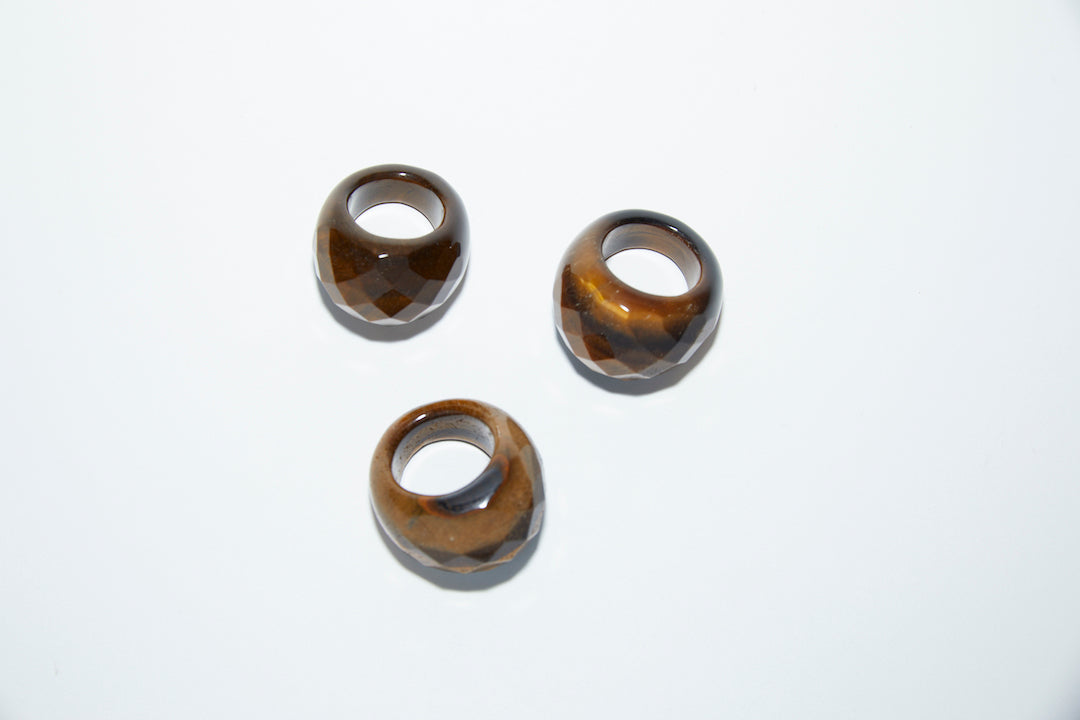 Tiger's Eye Chunky Ring