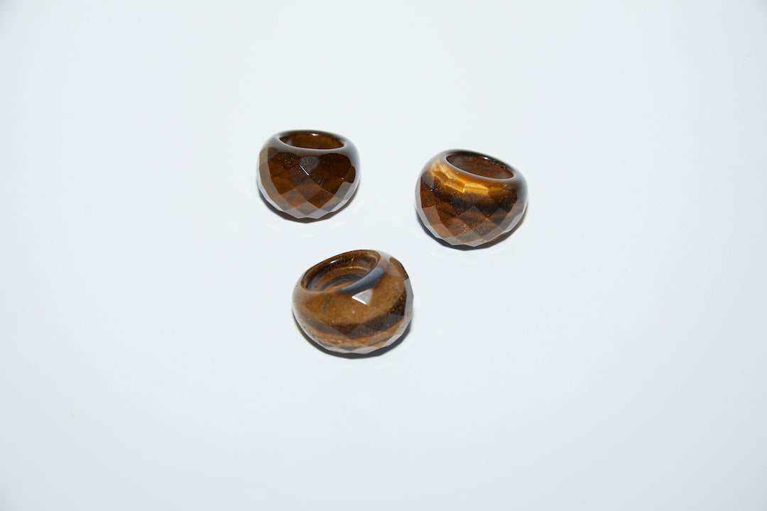 Tiger's Eye Chunky Ring